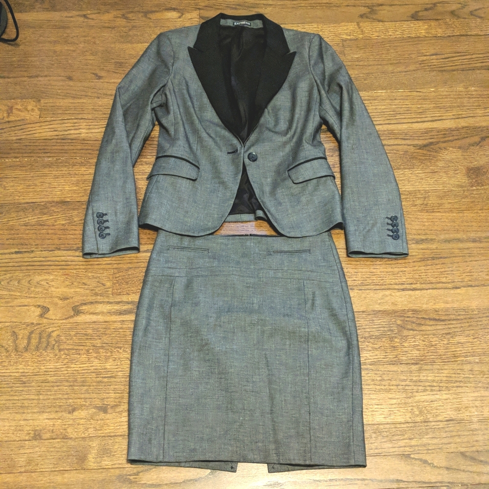 Express two piece suit